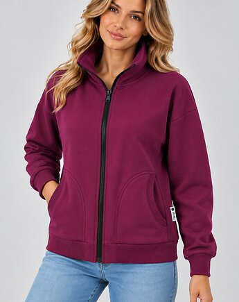 Bluza Na Zamek ,,IGA " Śliwka, 3 for U