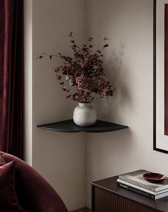 Półka metalowa narożna Canto, Vavum Furniture