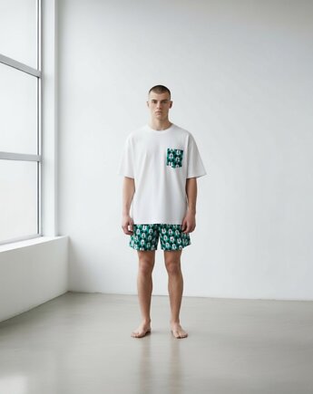 Piżama Unisex bawełniana a myszką mickey, HisOutfit