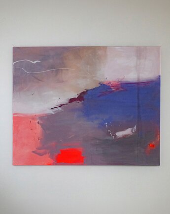 AOC #08 obraz abstrakcyjny 80x100 cm, holi craft
