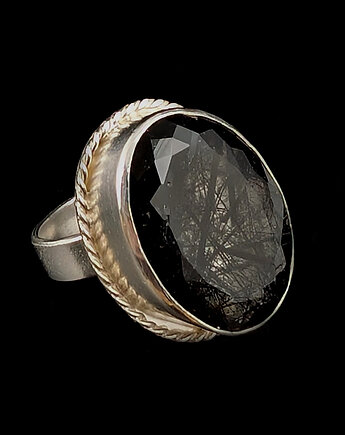 Pierścionek Kwarc turmalinowy, Pracownia Neores