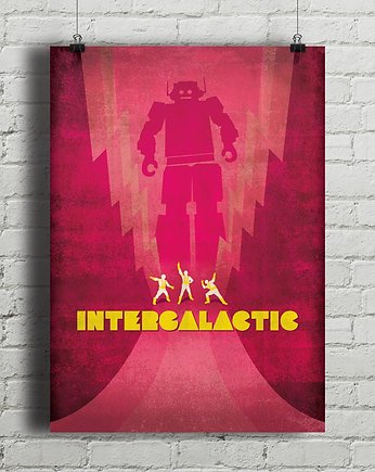 Plakat Beastie Boys - Intergalactic, minimalmill