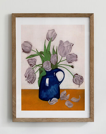 Plakat- Tulipany w wazonie, HERBAROOM