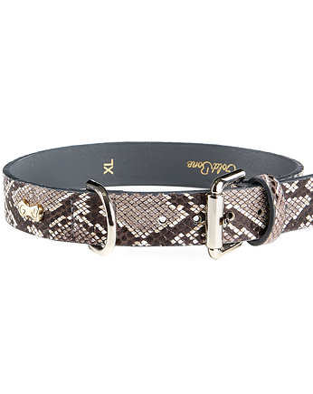 Obroża Snake (szerokość 2,5 cm), Goldbone