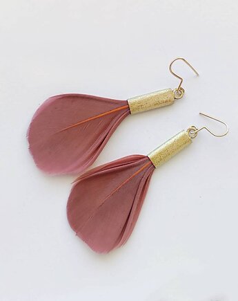 PIÓRKO kolczyki, Katarzyna Kaminska ART