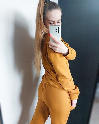 DRES BAWEŁNIANY SERCE I267 MUSZTARDA, sentley