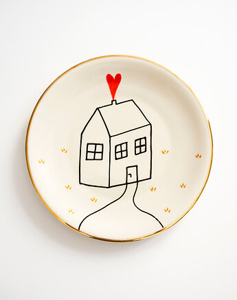 Talerz na ścianę - SWEET HOME, EMPE artstudio