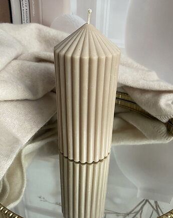 Świeca ekologiczna sojowa dekoracyjna "Grace" 140x70mm, Coccola JEWELLERY