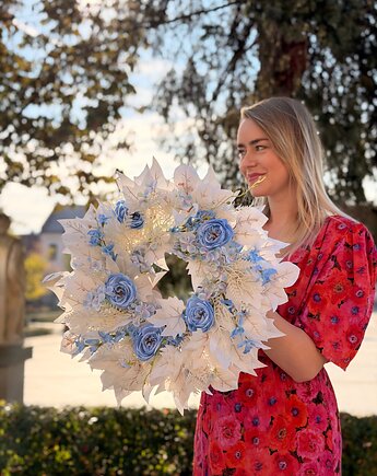 Porcelanowy Błękit , Pracownia Florystyczna Coś pięknego
