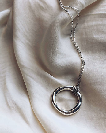 Big Liquid Necklace (silver), Unikke Design