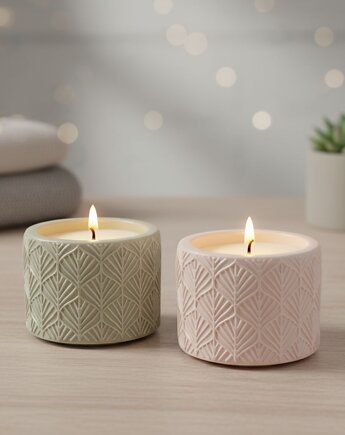 Zestaw świec sojowych perfumowanych- duże!, Oyka Candle
