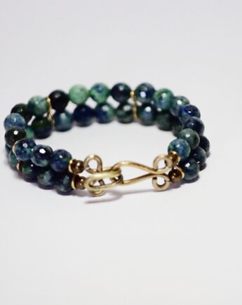 AZURYT  z ręcznie kutym zapięciem, ME PASSION  Jewelry