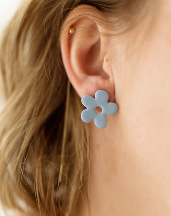 Sztyfty kwiatki mini turkusowe, Dwie Gliny