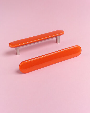 Intensywnie pomarańczowy uchwyt do mebli, kolorowe uchwyty do mebli, DOT manufacture