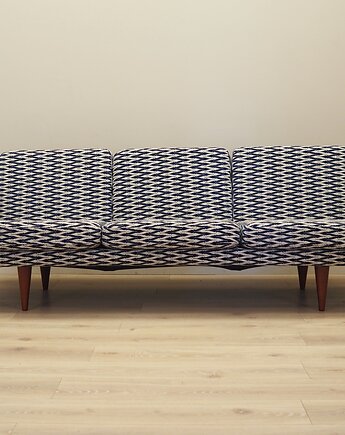 Sofa trzyosobowa, duński design, lata 60, designer: Illum Wikkels, Przetwory design