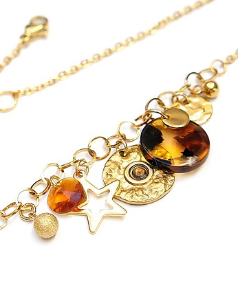 Alloys Collection - Cognac - naszyjnik /06.10.25/, KiKa pracownia