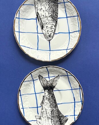 Ryby puzzle, arent plates