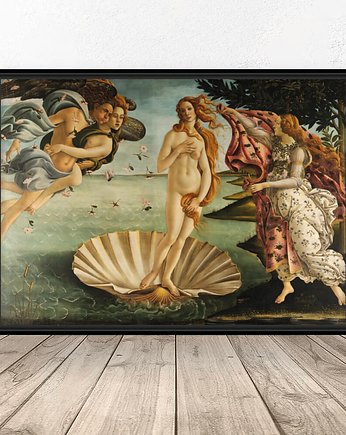 Plakat reprodukcja "Narodziny Wenus" Sandro Botticelli 50x70 (500mm x 700 mm), scandiposter