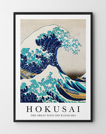 Plakat Hokusai The great Wave, HOG STUDIO