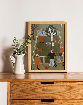 Plakat Psia Schadzka, Ada Frajda