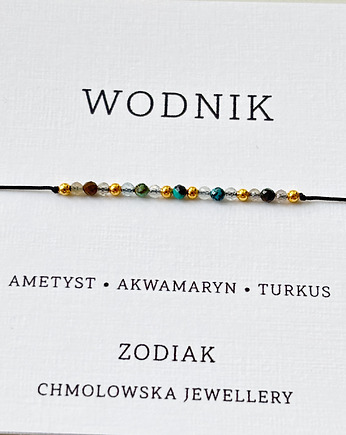 Zodiak bransoletka WODNIK, Chmolowska Jewellery