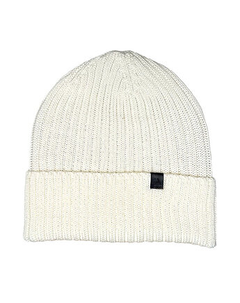 Czapka 100% Merino - Biała, Takapara