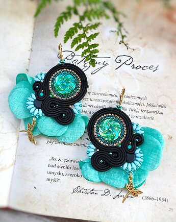 Kolczyki sutasz Penelope Turquoise
