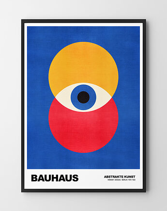 Plakat Bauhaus Blue Eye, OKAZJE - Prezent na Parapetówkę