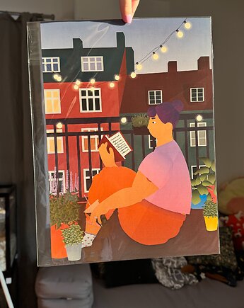 Plakat "Book Lover", ana.kasak