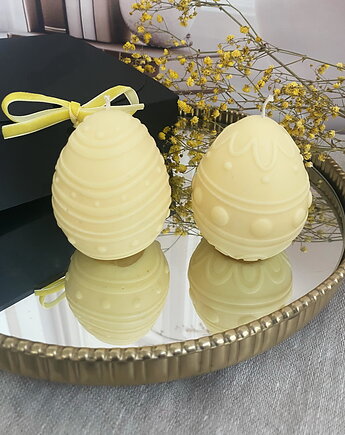 Wielkanocny zestaw/ Świece ekologiczne sojowe dekoracyjne jajka wielkanocne, Coccola JEWELLERY