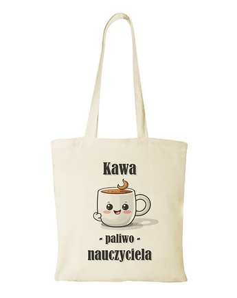 Torba bawełniana "Kawa - paliwo nauczyciela", Fotobloki and decor