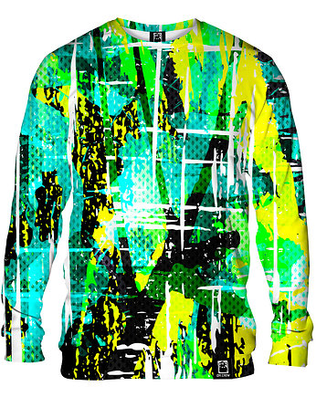Bluza Bez Kaptura Męska DR.CROW Greasy Lime, DrCrow