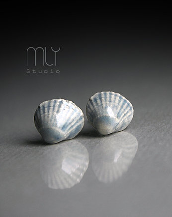 Kolczyki ceramiczne Shell, Magda Łysiak