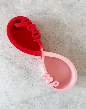 Podstawka nieskończoność, czerwono-różowa, PAM design