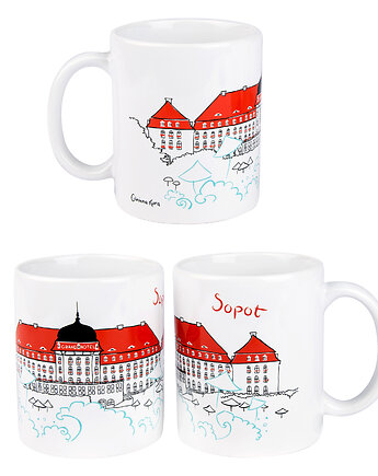 Kubek Sopot Grand Hotel, Gliniana Kura
