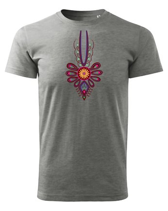 Tatra Art podhalańska Parzenica t-shirt szary, Tatra Art