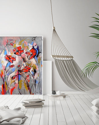 Maki - plakat 50x70 cm, Katarzyna Radzka