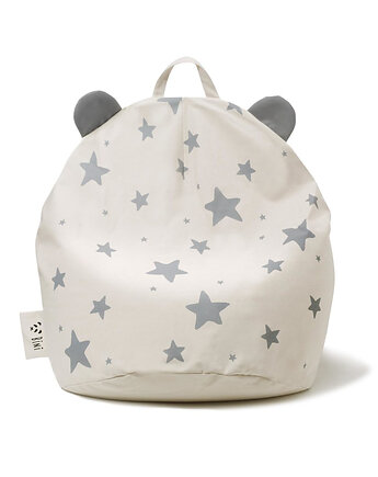 Puf BINI WITH STARS  GREY, BiNi
