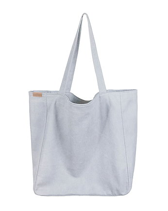 Lazy bag torba jasnoszara na zamek / vegan / eco, hairoo