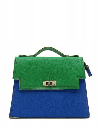 Torebka damska skórzana do ręki, na ramię kolorowa elegancka eko OLIVKA, Olivka Warsaw