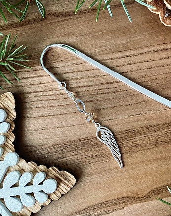 Zakładka do książki -  Anielskie skrzydła, Hundred Bookmarks