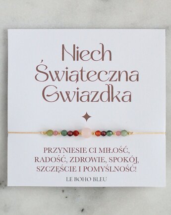 Świąteczne Życzenia w bransoletce!, Le Boho Bleu