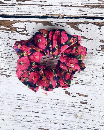 Różowa scrunchie do włosów ROSALIE, PELA