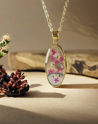 Naszyjnk z polnymi kwiatami dzikiej marchwi ?, Lovely Jewellery