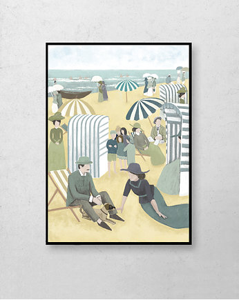 Plakat Plaża, OKAZJE - Prezent na Rocznice ślubu
