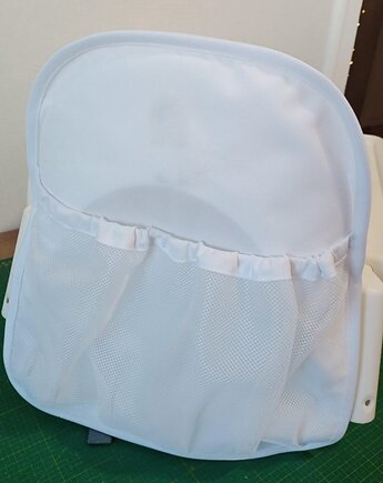 Organizer do krzesełka do karmienia Antilop-biały, Helena Kamińska