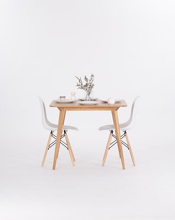 Rozkładany stół jadalniany, drewno dębowe, Mo Woodwork