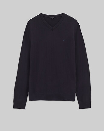 Sweter tiriolo granatowy, BORGIO