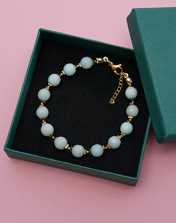 Miętowa bransoletka z jadeitu, AT NOON