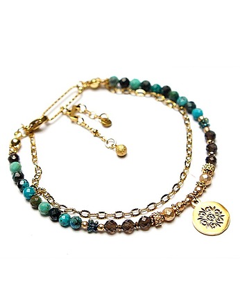 Turkus vol. 21 - bransoletka - Szlachetna kolekcja /19.11.25/, KiKa pracownia